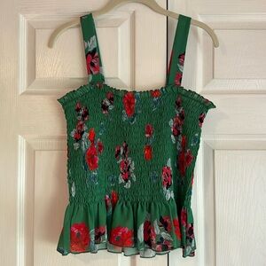 Sophie Rue Floral tank top 💚